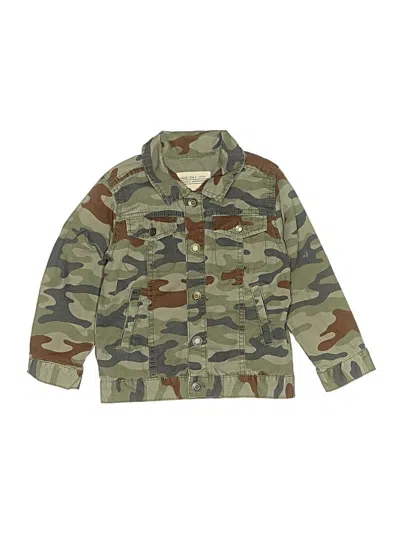Pre-owned Carter's Kids' Jacket In Green