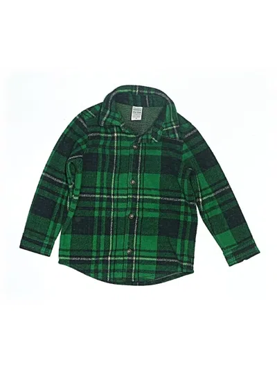Pre-owned Carter's Kids' Jacket In Green