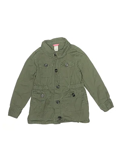 Pre-owned Carter's Kids' Jacket In Green