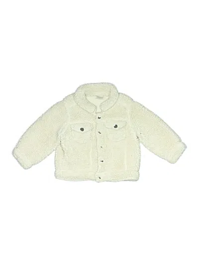 Pre-owned Carter's Kids' Jacket In Ivory