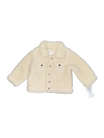 Pre-owned Carter's Babies' Jacket In Ivory