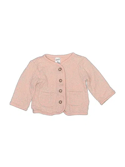 Pre-owned Carter's Babies' Jacket In Pink