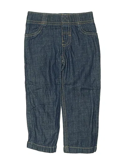 Pre-owned Carter's Kids' Jeans In Blue