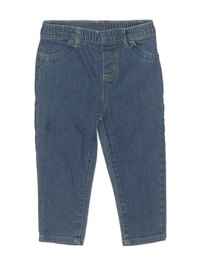 Pre-owned Carter's Kids' Jeans In Blue
