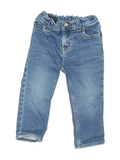 Pre-owned Carter's Kids' Jeans In Blue
