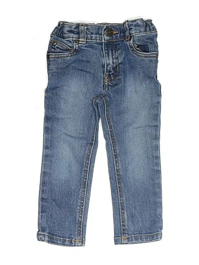 Pre-owned Carter's Kids' Jeans In Blue