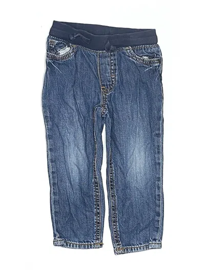 Pre-owned Carter's Kids' Jeans In Blue