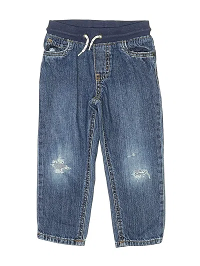 Pre-owned Carter's Kids' Jeans In Blue