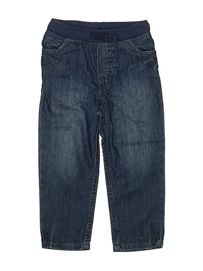 Pre-owned Carter's Kids' Jeans In Blue
