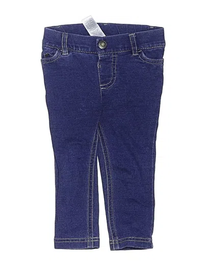 Pre-owned Carter's Kids' Jeans In Blue