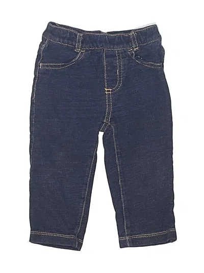 Pre-owned Carter's Babies' Jeans In Blue