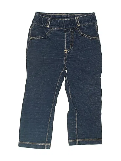 Pre-owned Carter's Kids' Jeans In Blue