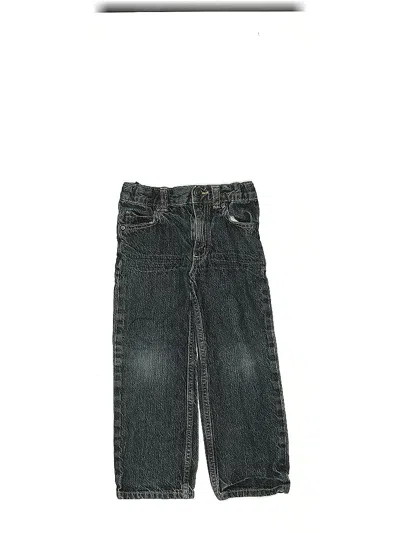 Pre-owned Carter's Kids' Jeans In Gray
