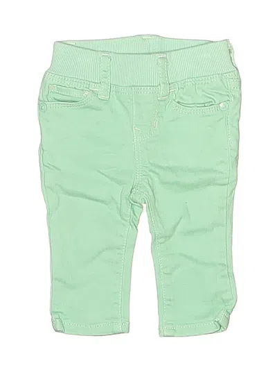 Pre-owned Carter's Babies' Jeggings In Green