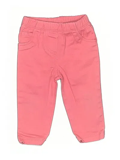 Pre-owned Carter's Babies' Jeggings In Pink