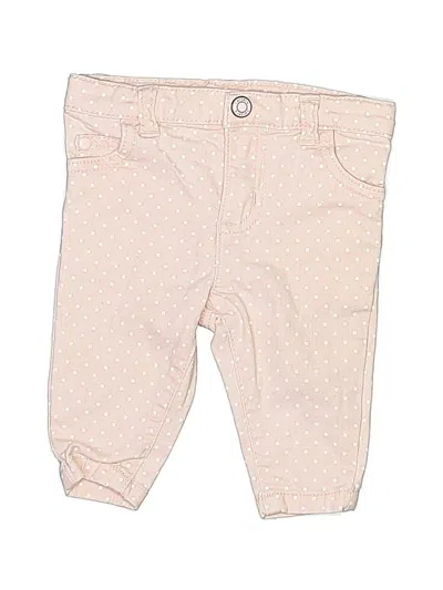 Pre-owned Carter's Babies' Jeggings In Pink