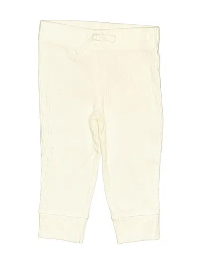 Pre-owned Carter's Babies' Khaki Pant In White