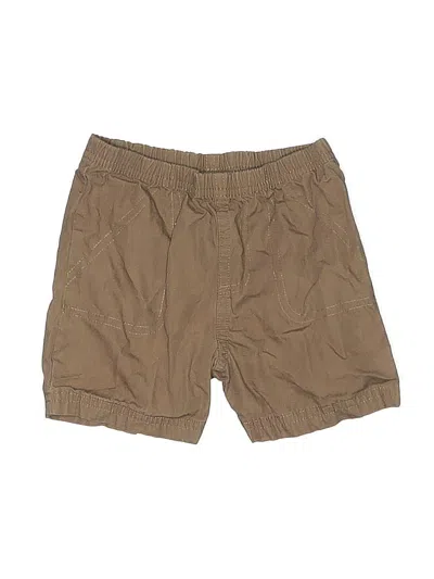 Pre-owned Carter's Kids' Khaki Shorts In Brown