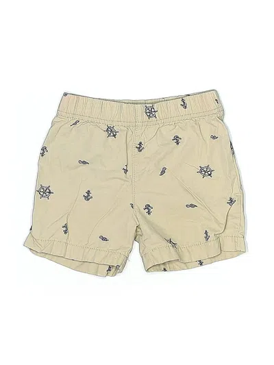 Pre-owned Carter's Kids' Khaki Shorts In Brown