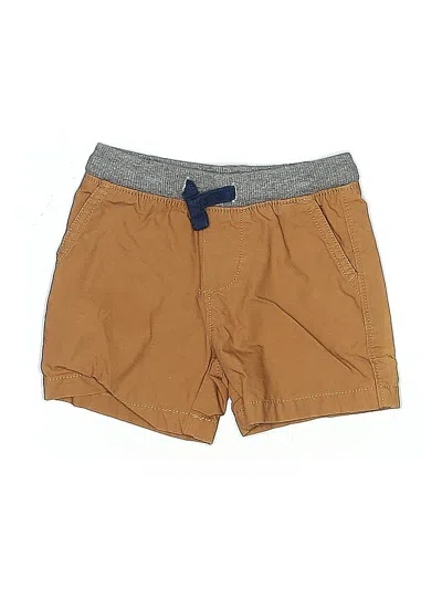 Pre-owned Carter's Babies' Khaki Shorts In Brown