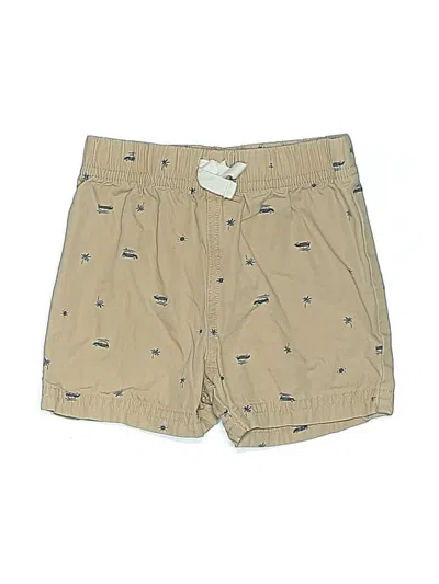 Pre-owned Carter's Babies' Khaki Shorts In Brown