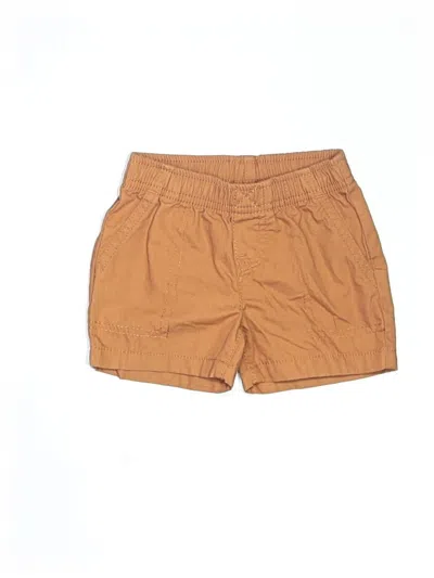 Pre-owned Carter's Babies' Khaki Shorts In Brown