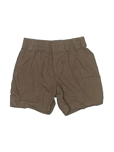 Pre-owned Carter's Kids' Khaki Shorts In Brown