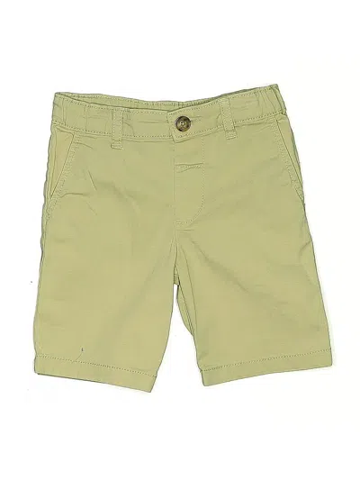 Pre-owned Carter's Kids' Khaki Shorts In Green