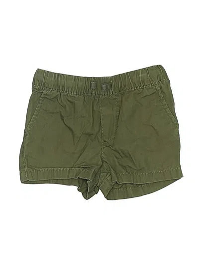 Pre-owned Carter's Kids' Khaki Shorts In Green