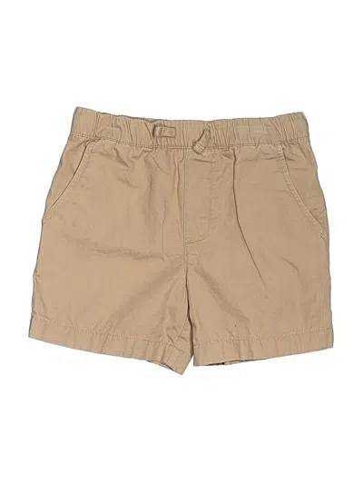 Pre-owned Carter's Kids' Khaki Shorts In Tan