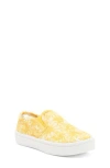 Carter's Carters Kids' Nettie Slip-on Sneaker In Yellow Print