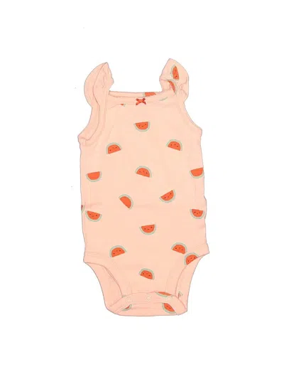 Pre-owned Carter's Babies' Leotard In Orange