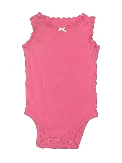 Pre-owned Carter's Babies' Leotard In Pink