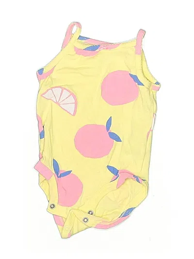 Pre-owned Carter's Babies' Leotard In Yellow