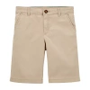 Carter's Little & Big Kid Boys Chino Short In Sand