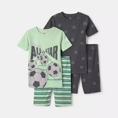 Carter's Little & Big Kid Boys Pajama Set In Multi