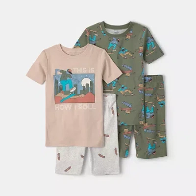 Carter's Little & Big Kid Boys Pajama Set In Multi