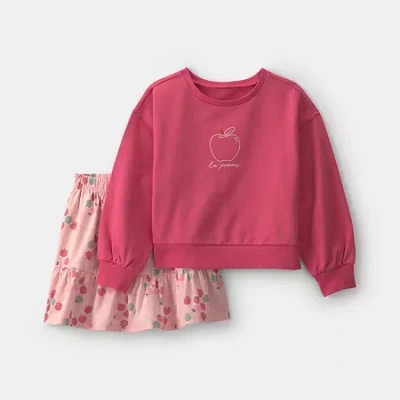 Carter's Little & Big Kid Girls 2-pc. Skort Set In Multi