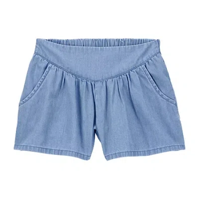 Carter's Little & Big Kid Girls Pull-on Short In Blue