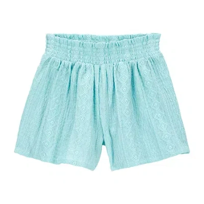 Carter's Little & Big Kid Girls Pull-on Short In Blue