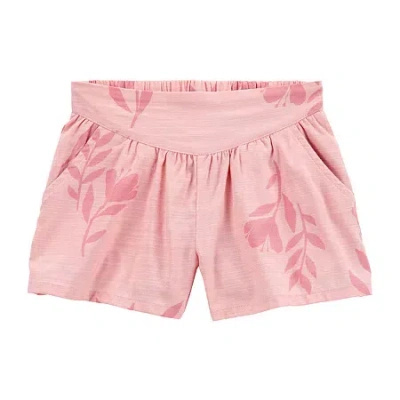 Carter's Little & Big Kid Girls Pull-on Short In Pink