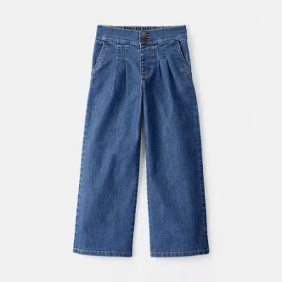 Carter's Little & Big Kid Girls Wide Leg Jean In Blue