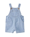 CARTER'S LITTLE PLANET BY CARTER'S BABY BOYS AND BABY GIRLS ORGANIC COTTON CHAMBRAY SHORTALLS