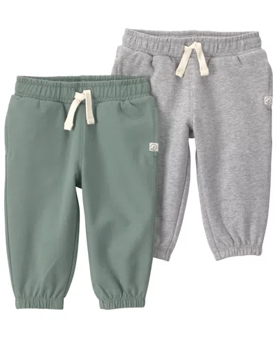 Carter's Little Planet By  Baby Boys' Or Baby Girls' 2-pack French Terry Joggers In Multi
