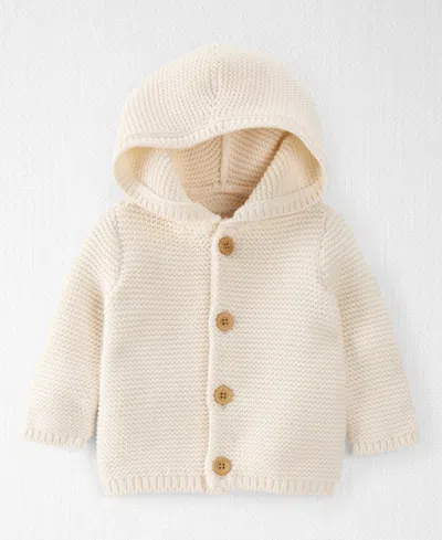 CARTER'S LITTLE PLANET BY CARTER'S BABY BOYS OR BABY GIRLS ORGANIC COTTON SIGNATURE STITCH CARDIGAN
