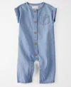 Carter's Little Planet By  Baby Boys Organic Cotton Chambray Jumpsuit In Chambray Denim