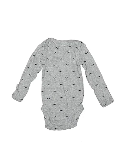 Pre-owned Carter's Babies' Long Sleeve Onesie