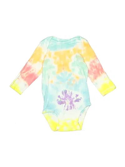 Pre-owned Carter's Babies' Long Sleeve Onesie In Blue