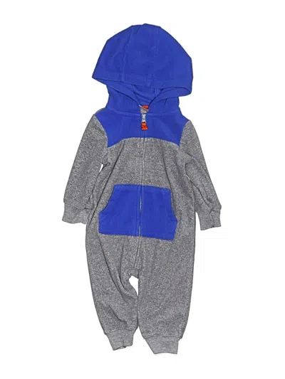 Pre-owned Carter's Babies' Long Sleeve Onesie In Blue