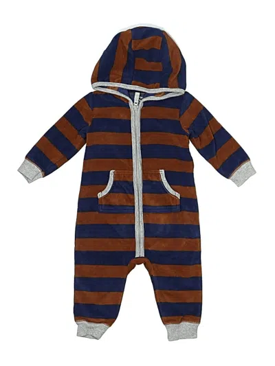 Pre-owned Carter's Babies' Long Sleeve Outfit In Blue